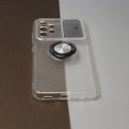 قاب ژله ای شفاف محافظ لنز وحلقه دار سامسونگ 4G A32