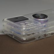 قاب ژله ای شفاف محافظ لنز وحلقه دار سامسونگ 4G A32