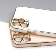 قاب ایفون 11 پرومکس مای کیس دور طلایی محافظ لنز دار iPhone 11proMax