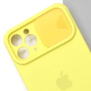 قاب ایفون 11 پرو سیلیکونی محافظ لنز کشویی اورجینال (پک دار) iPhone 11 Pro