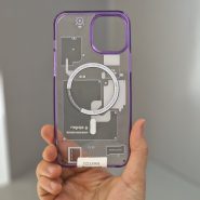 گارد ایفون 12پرومکس دیزاین یورد رنگی شفاف iPhone 12 Pro Max