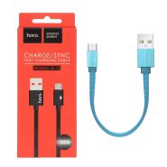 Android power bank charging cable 30 cm Blue DST