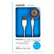 کابل تبدیل USB به لایتنینگ ANKER مدل A8111 PowerLine