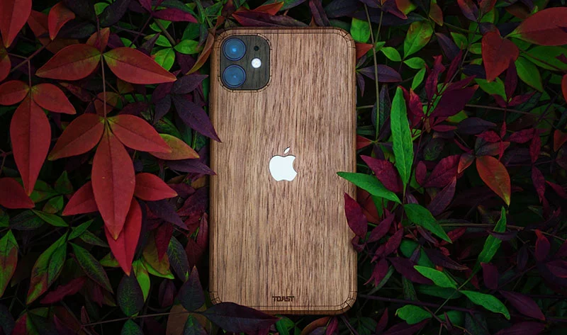 قاب گوشی ایفون مدل چوبی